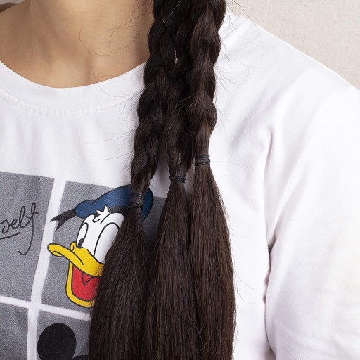 Silikónové gumičky do vlasov Mini BLACK SEOL gumičky do vrkočov