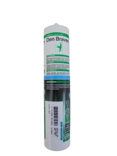 Neutrálny sanitárny silikón WHITE Den Braven 280ml