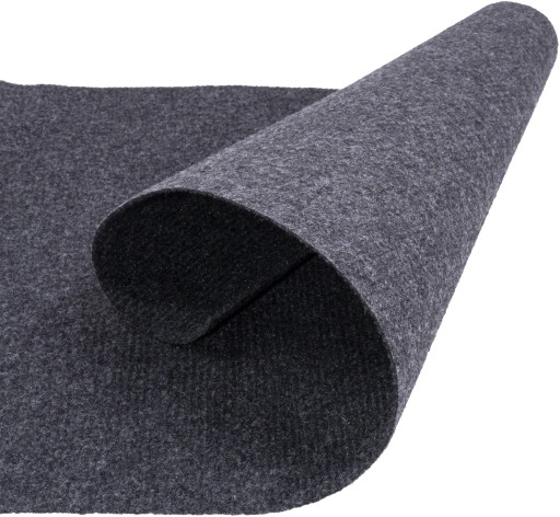 Veľtržný koberec REMONTOWA GREY, šírka 2 m