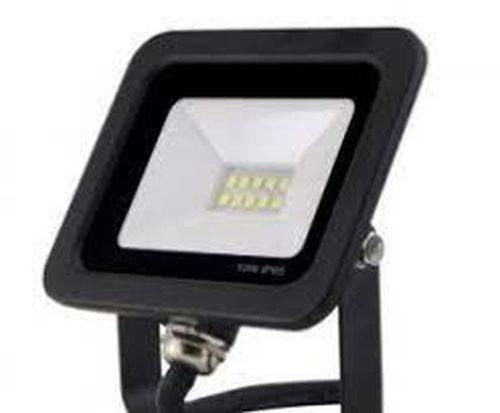 LED SVETLOMET 10W 4000K ČIERNA 800lm LUMIXA