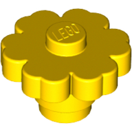 LEGO kvetina kvetina 2x2 rastliny žltá 1 ks
