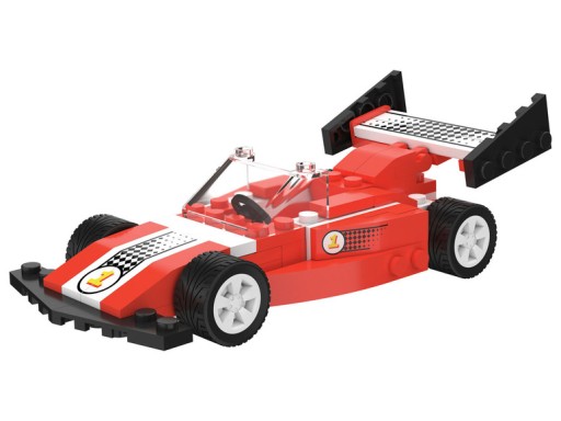 STAVEBNÉ BLOKY ZÁVODNÉ AUTO 84 PRVKOV 5+