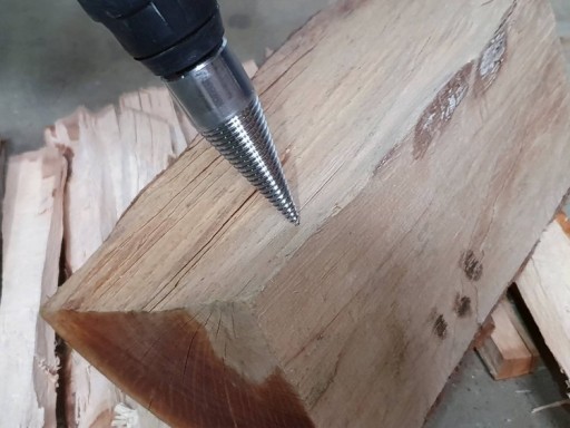 Vrták 32 mm na štiepanie dreva, kužeľ, štiepací vrták HEX10