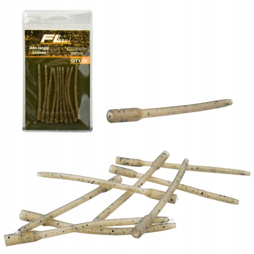 10 x Tube Sleeve Anti-Tangle Protector 5 cm