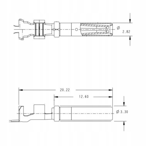Deutsch-DT konektory 0,75-2,0 mm² /10 kusov/