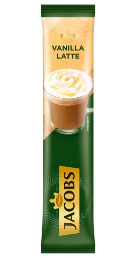 Jacobs Cappuccino Vanilková instantná káva 8 ks