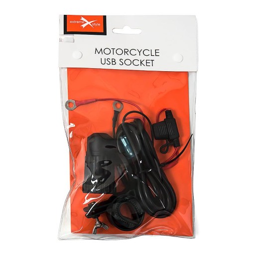 Adaptér na riadidlá pre motocyklové USB zásuvky