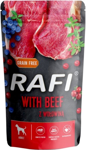 Dolina Noteci Rafi s hovädzím mäsom bez obilnín 500g