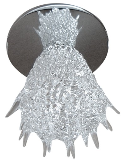 Candellux SK-10 b CH/WH G4 chróm strop. konštantný kryštál 20W G4