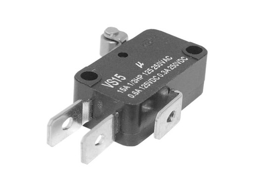 16x28mm koncový mikrospínač s valčekom SPDT NO NC