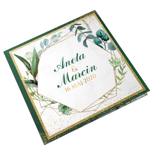 Svadobné oznámenia na botanickú svadbu