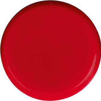 Kancelársky magnet, okrúhly, červený 30mm Eclipse