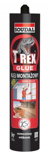 Super silné montážne lepidlo Soudal T-REX 380 g