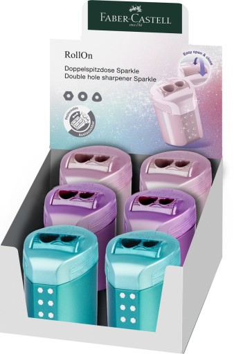 RollOn SPARKLE FABER-CASTELL dvojitá brúska