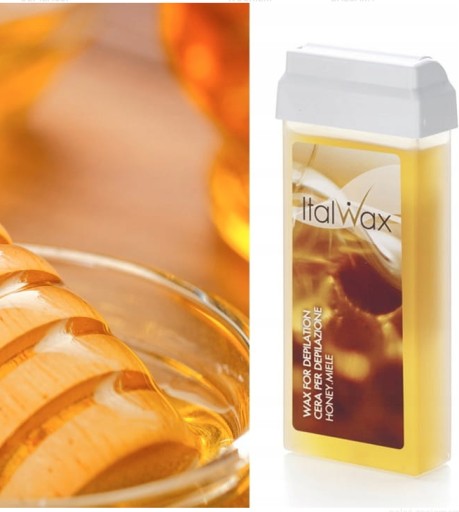 Italwax Depilačný voskový valček Italwax prírodný med 100 ml