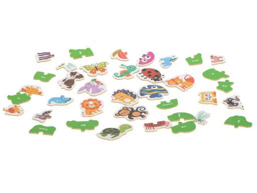 Puzzle v plechovke zvieratká 24 puzzle