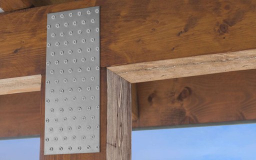 PERFOROVANÁ DOSKA PLOCHÁ SPOJKA 60x120x2mm PP7