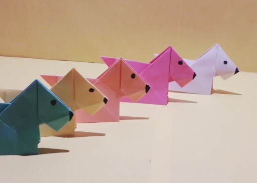 Origami kruhy 5,7 cm 120 ks