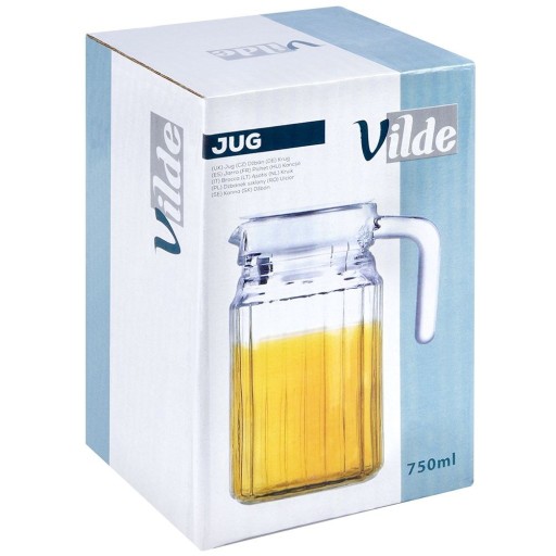 NÁPOJE džbán, džús, limonáda, pohár, viečko, 0,6L