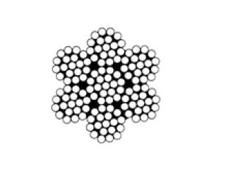 Mäkké nerezové lano 2,0 mm WEAVE 7x19 1 meter