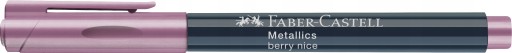 Popisovač FABER CASTELL Metallics, berry