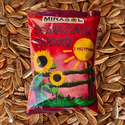 Slnečnicové semienka pražené 150g S KORENÍM MIRASOL!!!!! VEĽKÉ ZRNO!!!!!