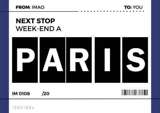 Prívesok s vôňou Imao Week-End à Paris