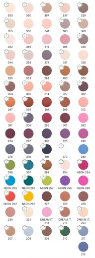 FREEDOM SYSTEM MATTE NF 378 INGLOT očné tiene