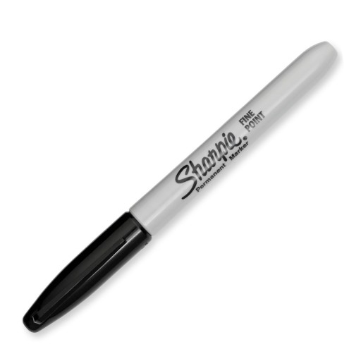 SHARPIE permanentný fix FINE čierny