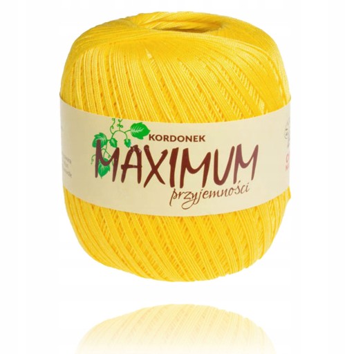 MAXIMÁLNA šnúra 100g, farba 1505 Žltá