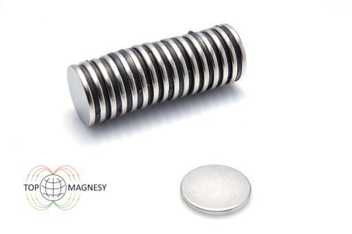 Cylindrický neodymový magnet MW 20x2 N38