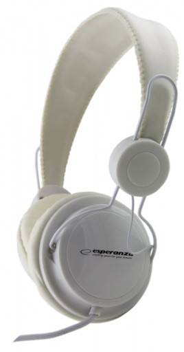 Slúchadlá Esperanza SENSATION biele (EH148W)