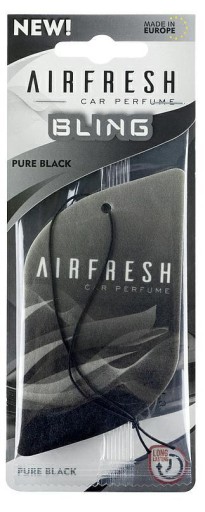Prívesok do auta AirFresh Pure BLACK
