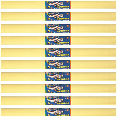 BAMBINO CRIPPLED hodvábny papier 50x200cm KRÉMOVÝ KRÉMOVÝ 10 kusov