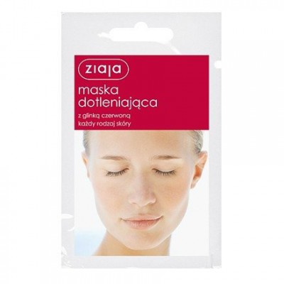 ZIAJA okysličujúca maska s červeným ílom, 7 ml