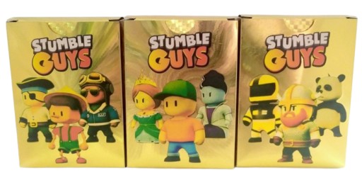 KARTY ZLATÝCH ZBERATEĽOV STUMBLE GUYS 55 KARIET ZLATÝCH KARIET
