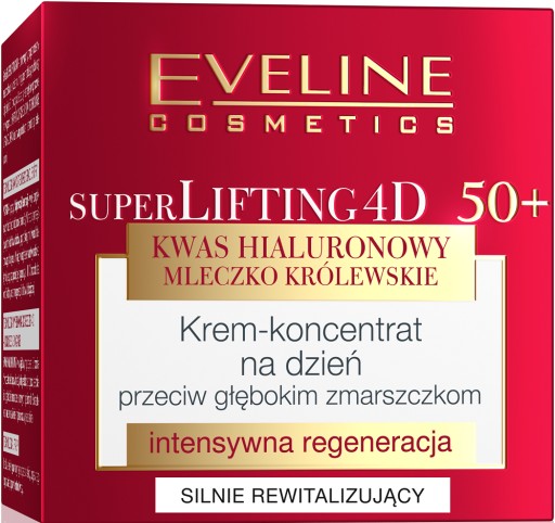 Eveline Super Lifting 4D krémový koncentrát deň 50+