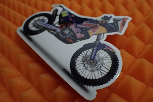 NÁLEPKA KTM RED BULL KINI KINI 13,2 x 9,3 cm
