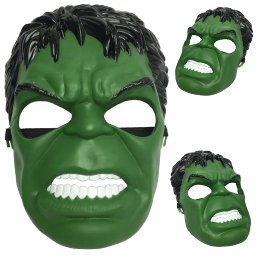 HULKOVÁ MASKA PRE CHLAPCA PRE DETI - SUPERHRDINA AVENGERS NA PLES