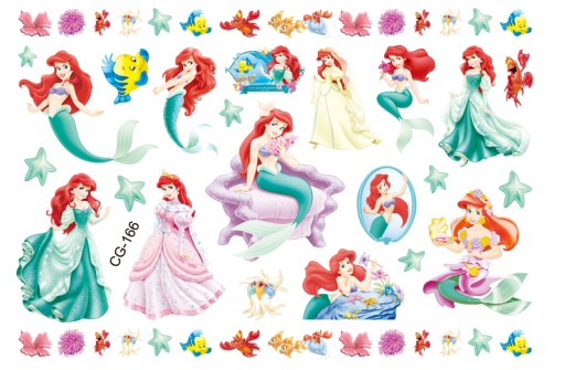 Odnímateľné tetovanie pre deti PRINCESSES CG166