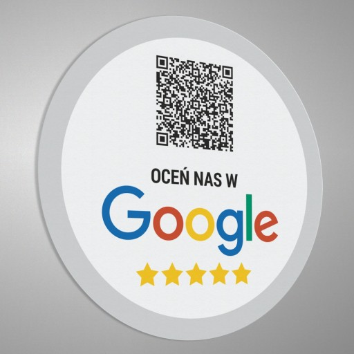 Ohodnoťte nás na Google QR nálepke 15x15