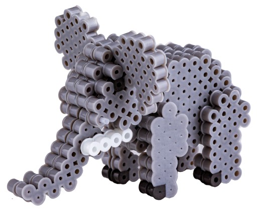 Nažehľovacie korálky ELEPHANT 3D ELEPHANT