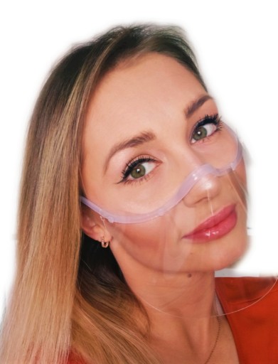 VISOR MINI TRANSPARENTNÁ MASKA