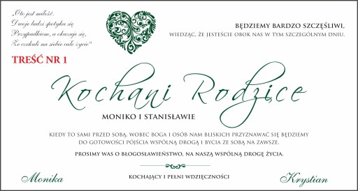 SVADOBNÉ POZVÁNKA pre rodičov