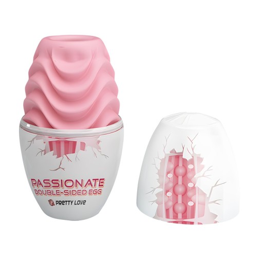 Masturbátor vášnivé obojstranné vajíčko Pretty Love