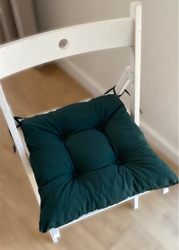 TRAPEZO podsedák na stoličku, BOTTLE GREEN