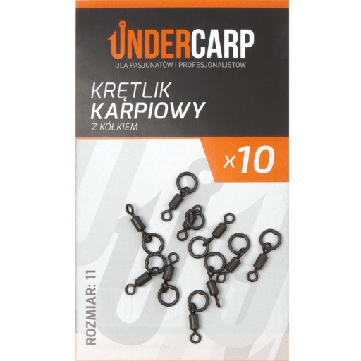 UNDERCARP Kaprový obratlík s krúžkom veľkosť 11