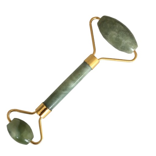 ROLEČOVÝ JADE VALEC PRE GUA SHA MASÁŽNU TAŠŤ