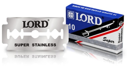 Lord SuperStainless žiletky na holiace strojčeky