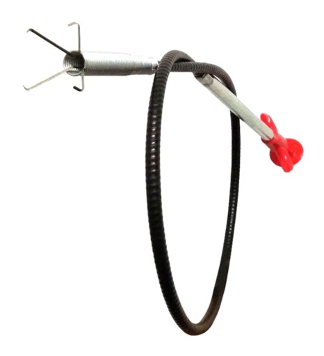 Flexibilné pružinové chápadlo na skrutky 60 cm, svetlomet